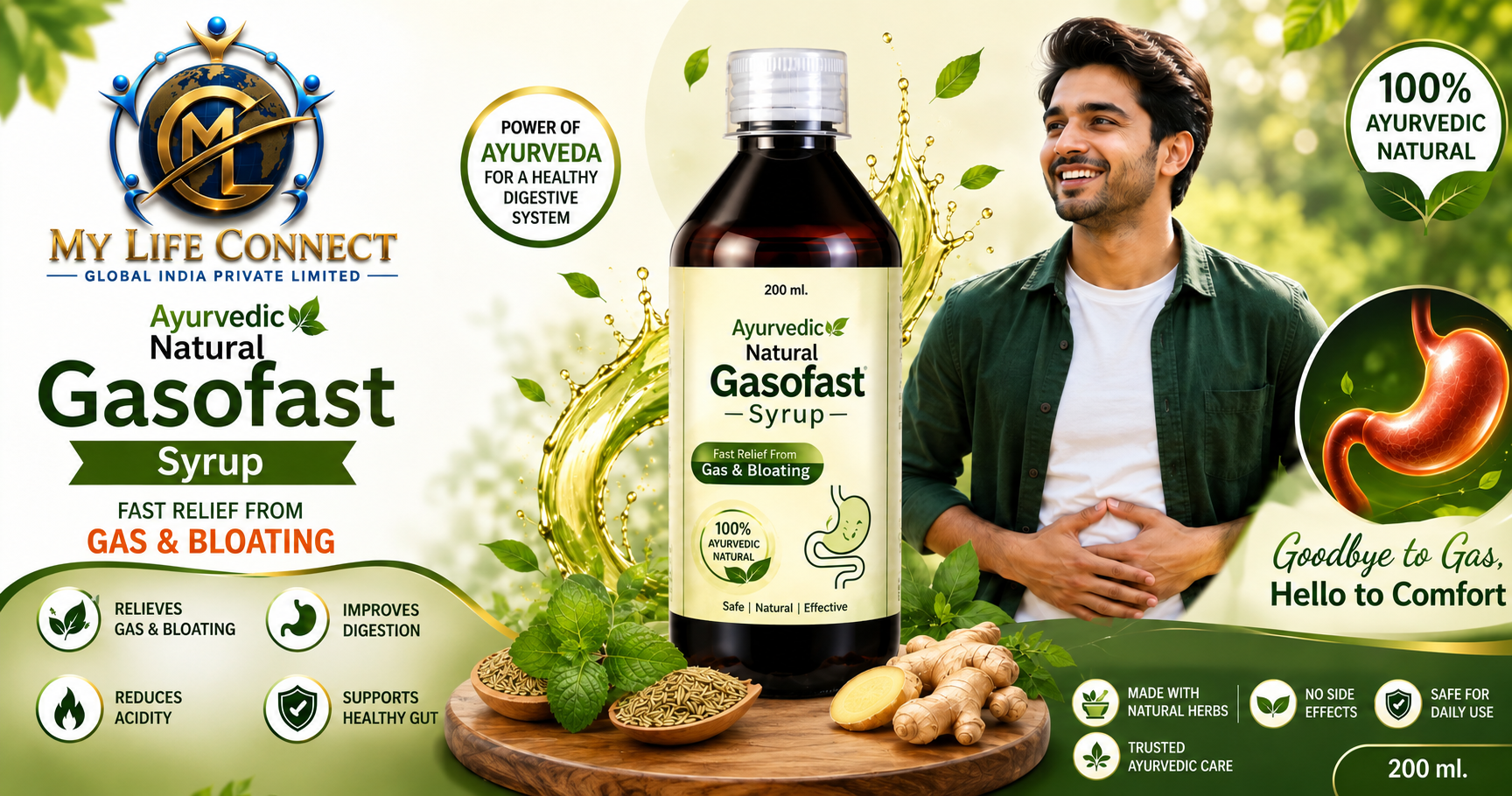 My Life Connect Ayurvedic Banner